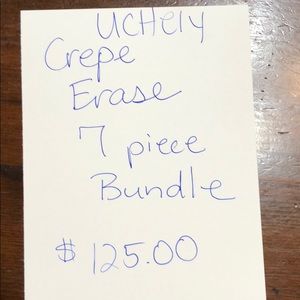 7 pieces crepe erase
